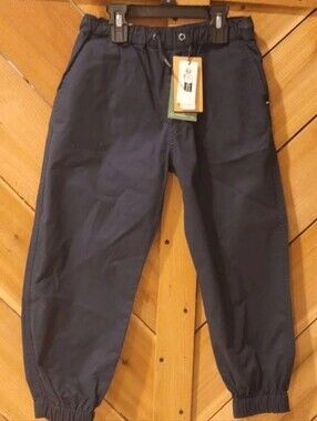 Quiksilver Navy Elastic-Waist Jogger Pants For Boys